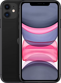 Смартфон Apple iPhone 11 64 ГБ Чёрный